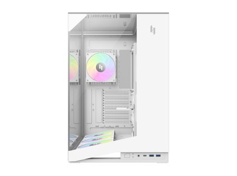GameMax NEX C56 VC WH zabezpieczenia & uchwyty komputerów Midi Tower Biały