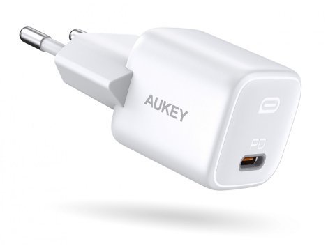 PA-B1 White Omnia Mini ładowarka sieciowa 1xUSB-C Power Delivery 20W 3A