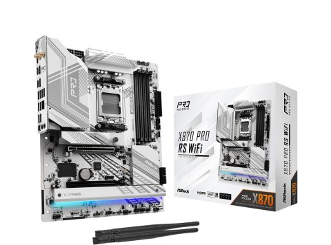 Płyta główna X870 PRO RS WIFI AM5 4DDR5 M.2 ATX