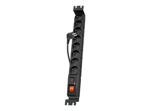 Listwa zasilająca Acar S8 FA RACK (5m ; czarny)