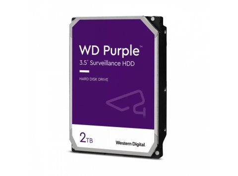 Dysk twardy WD Purple 2TB 3,5 256 MB 5400RPM WD23PURZ