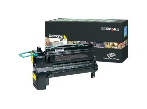 LEXMARK 24B5834 Toner Lexmark yellow zwrotny 18 000 str. XS796de / XS796dte