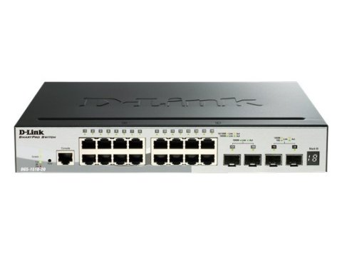Przełącznik DGS-1510-20 18xGE 2x10GE 2xSFP+