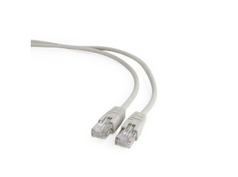 Patch cord kat.5e osłonka zalewana 2M szary