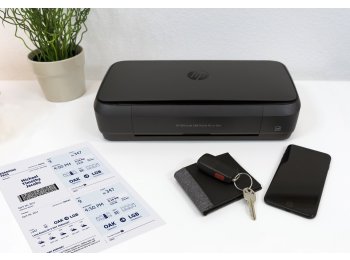 HP OfficeJet Mobile 250 Bezprzewodowe All-in-One W kolorze Drukarka, Kopiarka, skaner