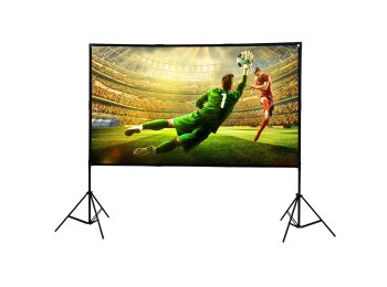 Extralink Foldable Projection Screen 100\" PSF-100| Faltbare Projektionswand| 16 9 220x125cm
