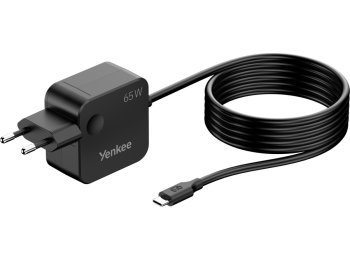 Zasilacz Ładowarka 65W USB-C YAU NTC65 PD 65W, kabel 1.8m