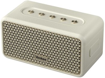 Głośnik RETRO MAMBO S beżowy Moc 20W, IPX4, TWS, BT, Aku.4400mAh
