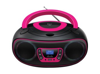 Boombox Denver TDB-212P różowy