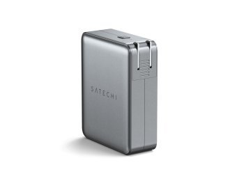 Satechi 4-Port GaN Travel Charger - ładowarka podróżna 145W z 4 adapterami do gniazdek - US, UK, EU, AS (4x USB-C)