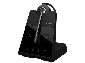 Jabra Engage 65 SE Zestaw słuchawkowy Bezprzewodowy Nauszny, Opaska na głowę Biuro/centrum telefoniczne Czarny