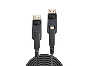 Lindy 38481 kabel DisplayPort 20 m Mini DisplayPort Czarny
