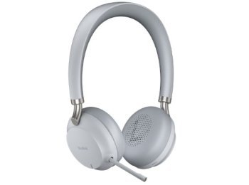 Yealink BH72 Słuchawki Przewodowe i Bezprzewodowe z pałąkiem/ Muzyka USB Type-A Stacja ładująca Bluetooth Jasnoszary (1208615)