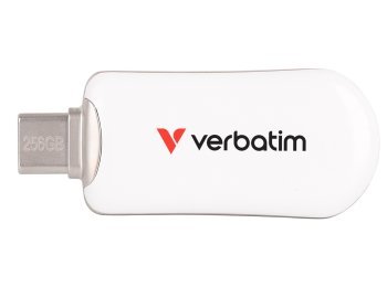 Verbatim 30230 pamięć USB 256 GB USB Type-C 3.2 Gen 1 (3.1 Gen 1) Biały