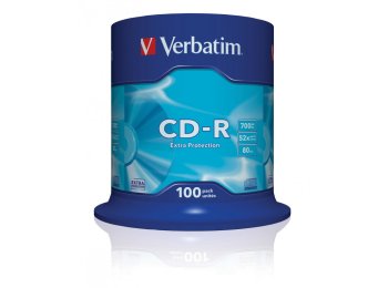 CD-R 52x 700MB 100P CB DL Ex Prot 43411