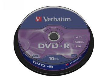 DVD+R 16x 4.7GB 10P CB 43498