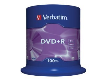 DVD+R 16x 4.7GB 100P CB 43551