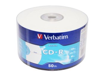 CD-R 52x 700MB 50P SP Printable Extra Protection 43794
