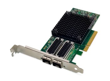 Digitus 2-portowa karta sieciowa 25 Gigabit Ethernet, SFP28, PCI Express, chipset Mellanox