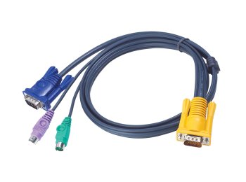 Kabel KVM ATEN 2L-5210P z wtykiem PS/2, długość 10m