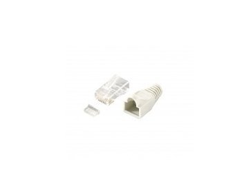 Equip 121175 wtyczka RJ-45 Przezroczysty, Biały