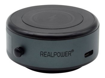 RealPower ChargeAir MAG Car Uchwyt pasywny Telefon komórkowy/Smartfon Czarny