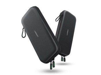 Ugreen etui pudełko na Nintendo Switch i akcesoria 26 cm x 12 cm x 4 cm czarny