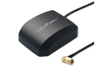 Mobilna Antena GPS GLONASS z podstawą magnetyczną | dookólna | 28dBi | 50W | SMA RA