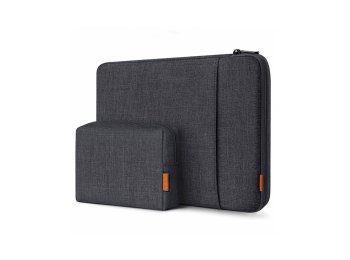 Inateck LB01006 38,1 cm (15") Etui kieszeniowe Czarny, Szary