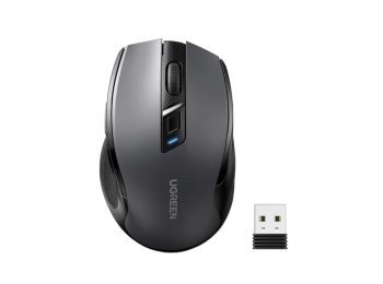 Mysz bezprzewodowa silent click MU006 - czarna