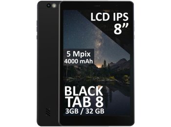 Tablet BlackTAB8 3/32GB 4G LTE 8 cali Czarny