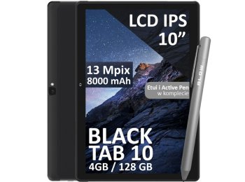 Tablet BlackTAB10 4/128GB 4G LTE 10 cali Czarny