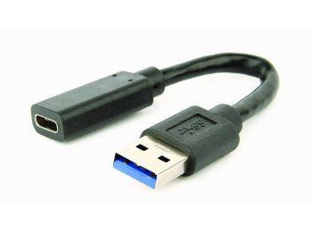Adapter USB 3.1 A męski do USB C żeński 10 cm