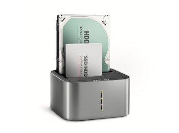 ADSA-DC Stacja dokująca USB 3.2 Gen 1 - 2x SATA 6G 2.5"/3.5" SSD/HDD