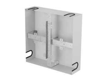Stelaż zapasu kabla 400x400 szary AK-3144-S