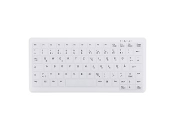 CHERRY AK-C4110 klawiatura Medyczna RF Wireless QWERTZ Niemiecki Biały