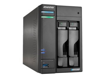 Asustor LOCKERSTOR 2 Gen2 (AS6702T) NAS Komputer stacjonarny Intel® Celeron® N5105 4 GB DDR4 0 TB ADM Czarny