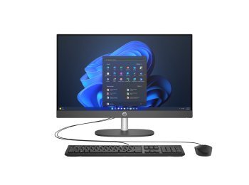 HP ProOne 245 G10 AiO Ryzen 7 77730U 23.8"FHD IPS 250nits AG 16GB DDR4 3200 SSD512 Radeon Vega 8 Kb+Mouse Cam 5Mpx + IR W11Pro Black 3Y OnSite