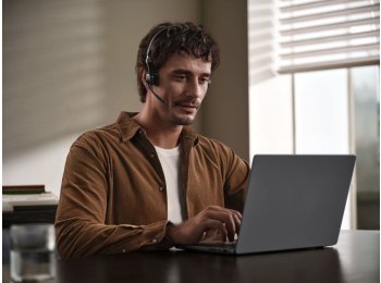 Słuchawki nauszne bezprzewodowe Shokz OpenMeet UC USB-A