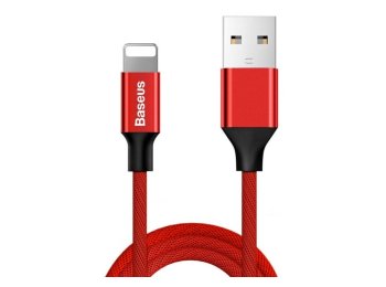 Kabel Baseus Yiven CALYW-A09 (USB 2.0 - Lightning ; 1,8m; kolor czerwony)