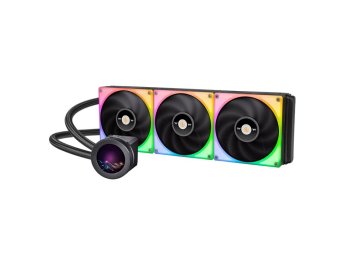 Chłodzenie wodne - Toughliquid Ultra 420 RGB - 2.1" LCD, ToughFan RGB 140mm*3