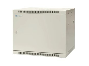 EmiterNet Szafa wisząca niedzielona 19'' 9U, drzwi całe z blachy, 600×450×500mm szer./gł./wys.