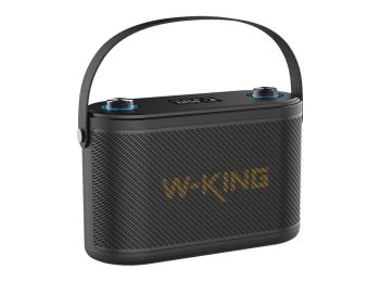 Głośnik bezprzewodowy Bluetooth W-KING H10 120W czarny