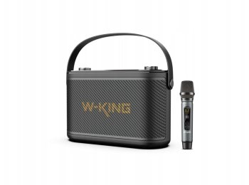 Głośnik bezprzewodowy Bluetooth W-KING H10s czarny