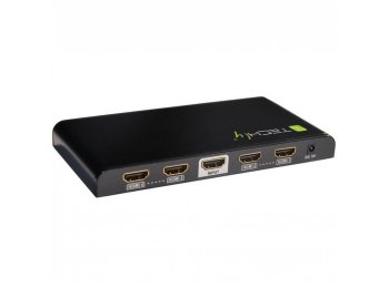 Rozgałęziacz telewizyjny Techly IDATA HDMI-4K4 4x HDMI