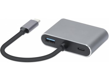 Hub USB Typ-C 4w1 4k 30Hz VGA