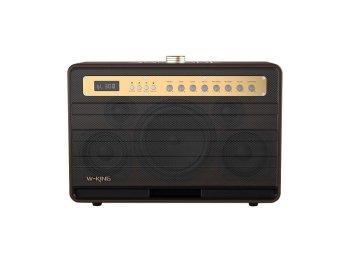 Głośnik bezprzewodowy W-KING K6L 120W brązowy