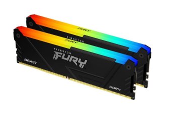 Pamięć DDR4 Fury Beast RGB 16GB(2* 8GB)/3200 CL16