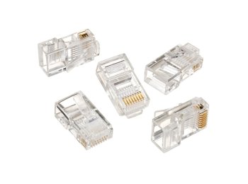 Wtyk sieciowy kable typ drut 8P8C/100sztuk