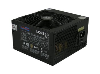 LC-Power LC6550 V2.3 moduł zasilaczy 550 W 20+4 pin ATX ATX Czarny